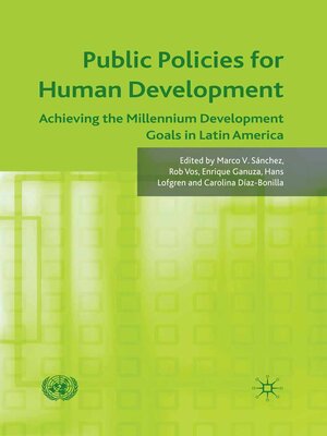 cover image of Public Policies for Human Development
